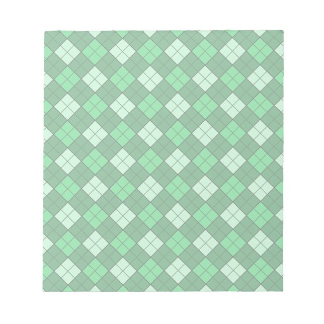 Kariert Notizblock (Vorderseite)