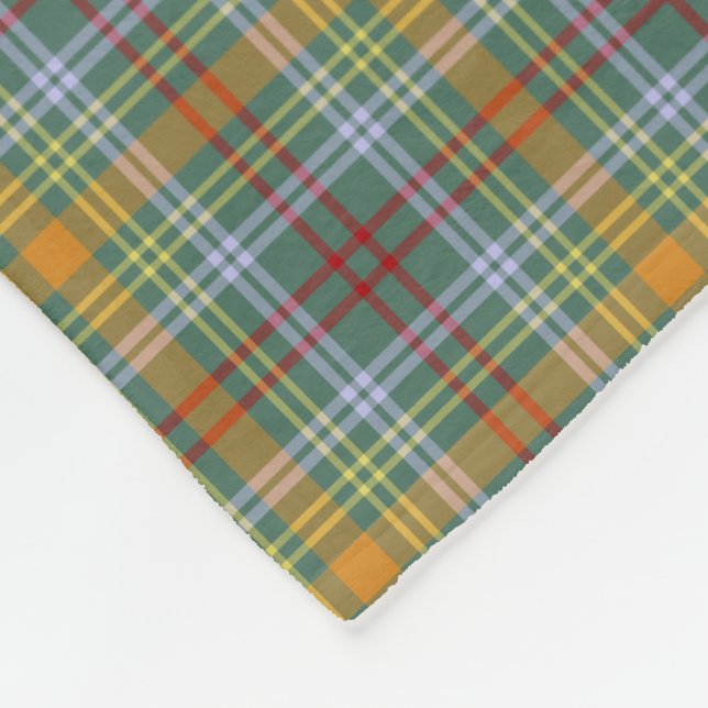 Kariert O'Brien Tartan Fleecedecke (Ecke)