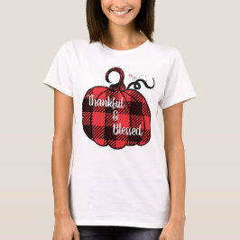 Kariert Pumpkin T-Shirt