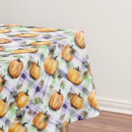 Kariert & Pumpkins Tischdecke