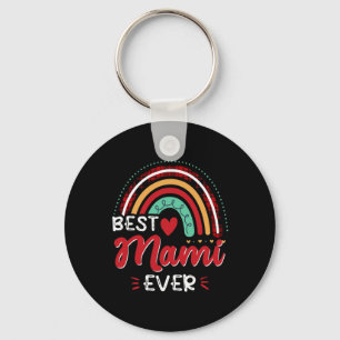 Kariert Rainbow Best Mami Ever Funny Mother Day Wo Schlüsselanhänger