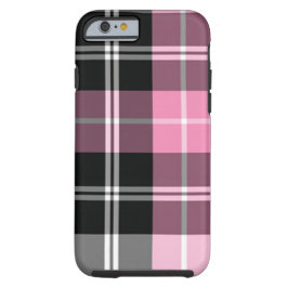 Kariert rosa Case-Mate iPhone hülle
