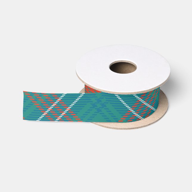 Kariert Rustic Classic Wilson Tartan Satinband (Spule)