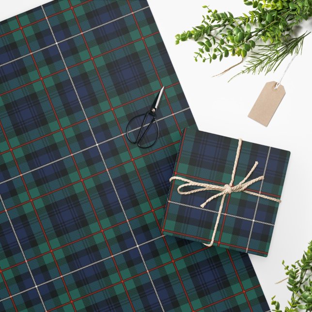 Kariert Rustikaler Clan Robertson Karo Tartan Geschenkpapier (Von Creator hochgeladen)
