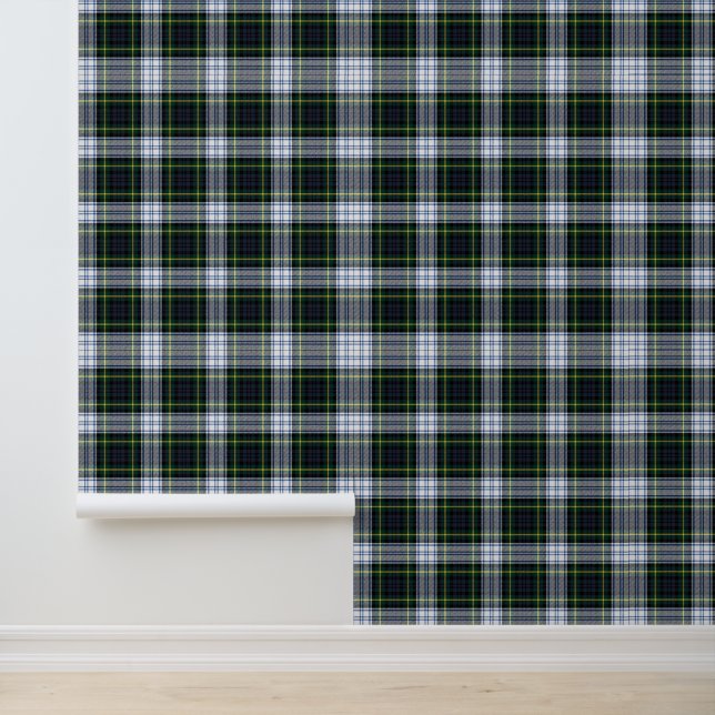 Kariert Rustikales Tartan Muster Clan Gordon Tapete (Anwendung)