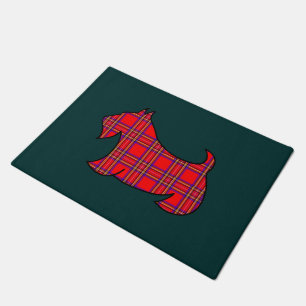 Kariert Scottish Terrier Doormat Fußmatte