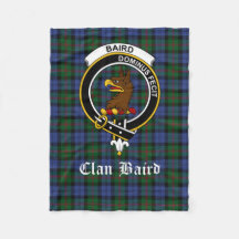Kariert Sherpa Blanket Baird Clan Scottish