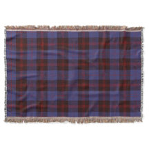 Kariert Tartan Marineblau Rot