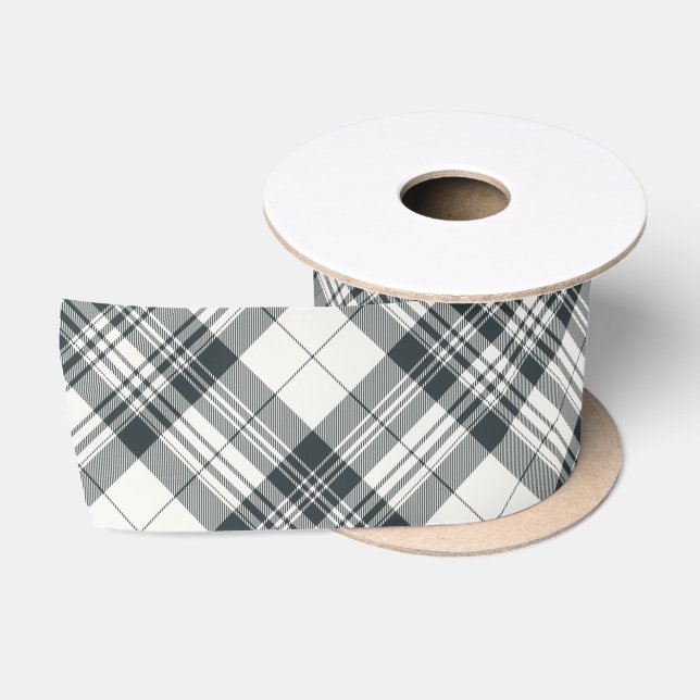 Kariert Tartan Satin Ribbon Satinband (Spule)