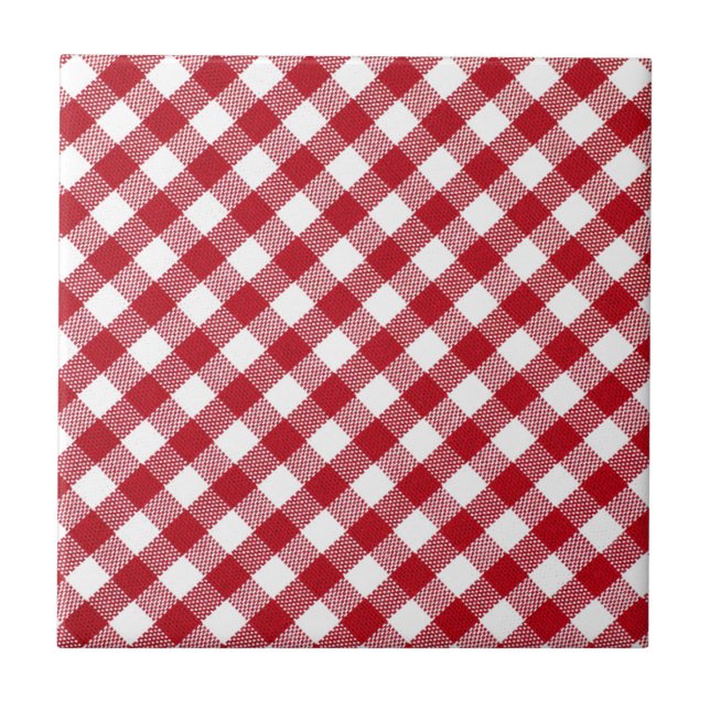 Kariert überprüft - Farbe auswählen Fliese (Vorderseite)