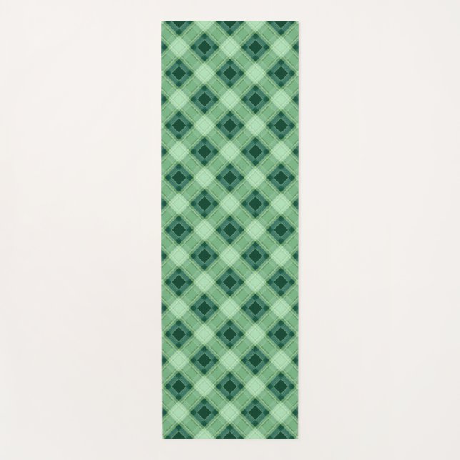 Kariert Yogamatte (Vorderseite)