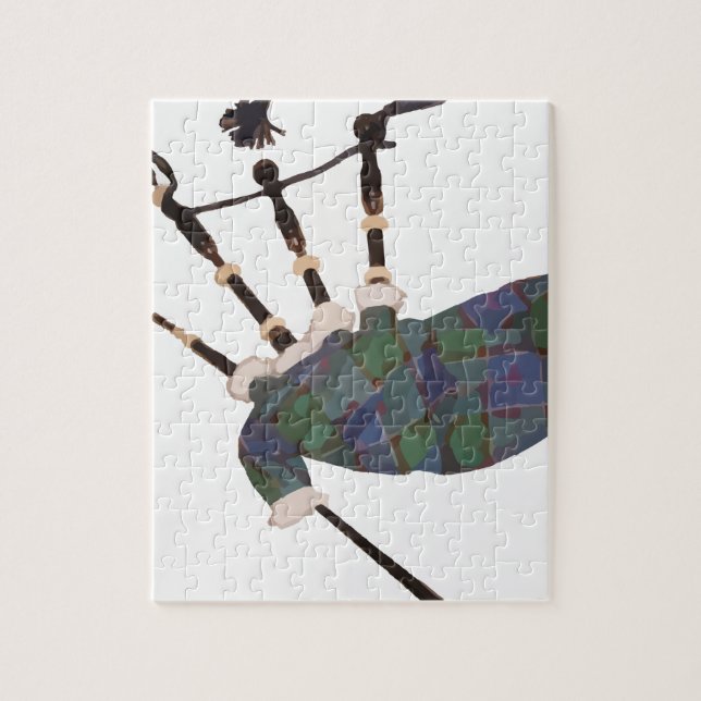 karierte Dudelsäcke (Vertikal)