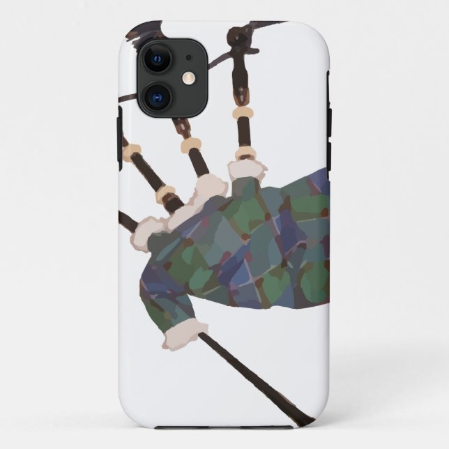 karierte Dudelsäcke Case-Mate iPhone Hülle (Rückseite)