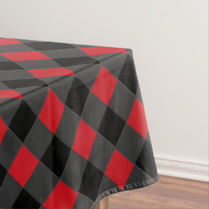 Karierte Filmtablette Tischdecke