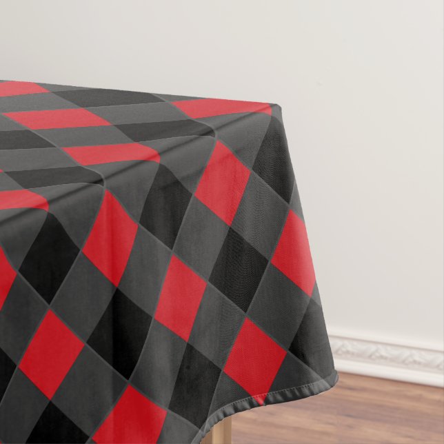Karierte Filmtablette Tischdecke (Beispiel)