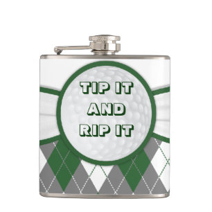 Karierte Flasche der Raute Flachmann