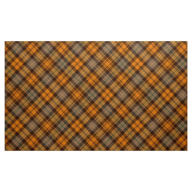 Karierte gelbe und schwarze Muster Stoff (Yard (91,4 cm))
