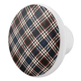 Karierte Keramik Keramikknauf