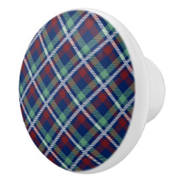 Karierte Keramik Keramikknauf