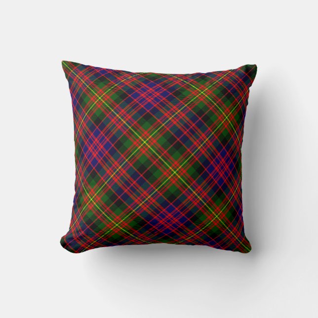 Karierte Kissen Carnegie Modern Tartan Kissen (Vorderseite)