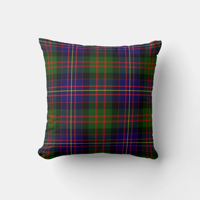 Karierte Kopfkissen Khalmer Tartan Kissen (Vorderseite)