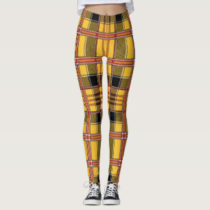 karierte Leggings