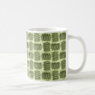 Karierte MetallEdelstahl-Bodenbelag-Beschaffenheit Kaffeetasse
