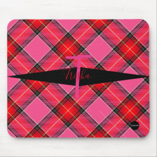 Karierte Mousepad - HAMbyWG - Rosa und Rot