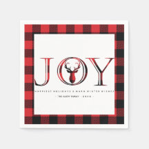 Karierte Personalisierte Weihnachtsfreude