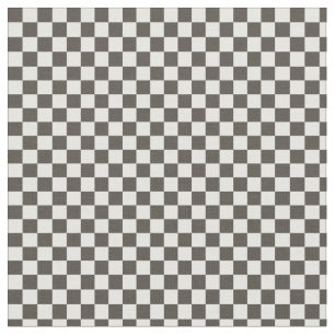 Karierte Schwarzweiss-Quadrate Stoff