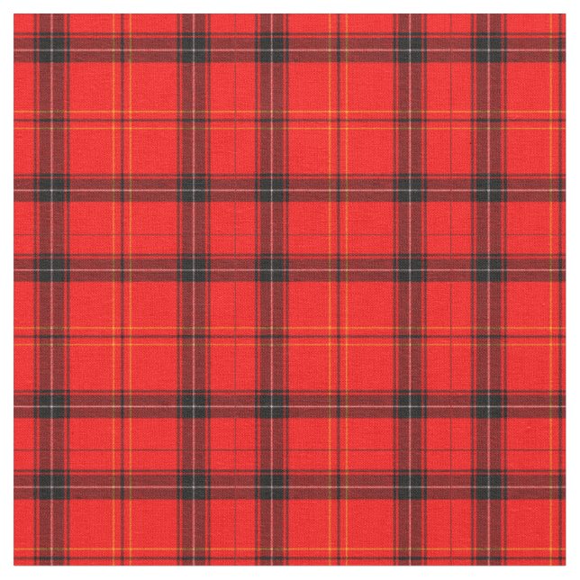 Karierte Stoffe aus schwarz und rot (Tartan) (Nahaufnahme)