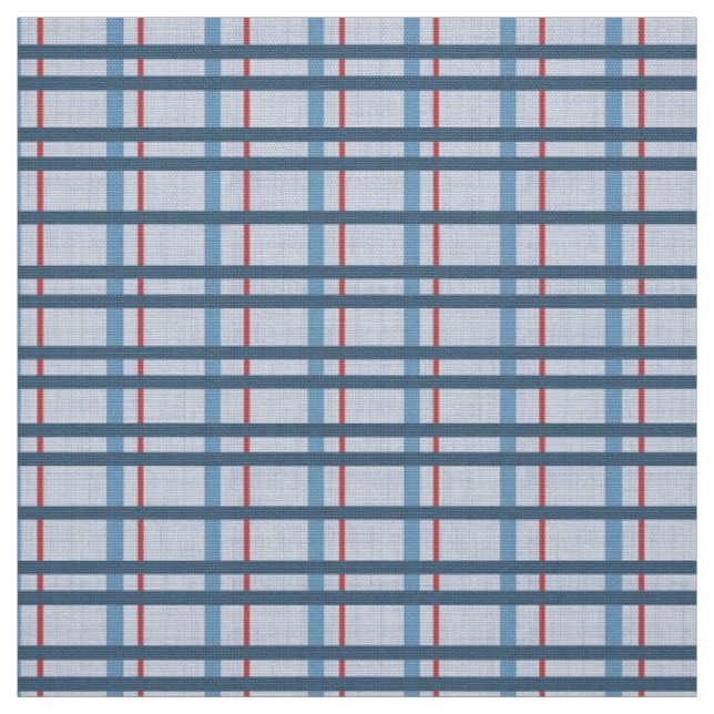 Karierte Stoffe in Blau und Rot (Muster)