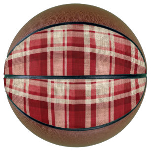Karierte Streifen Basketball