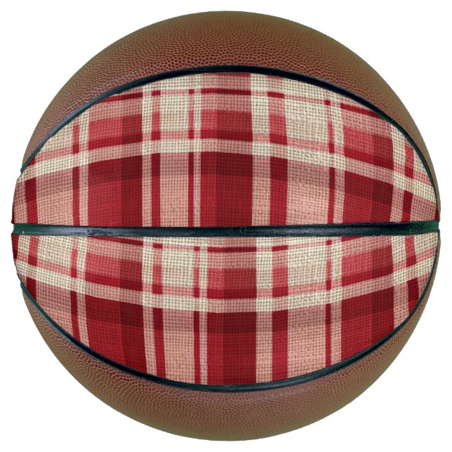 Karierte Streifen Basketball (Vorderseite)