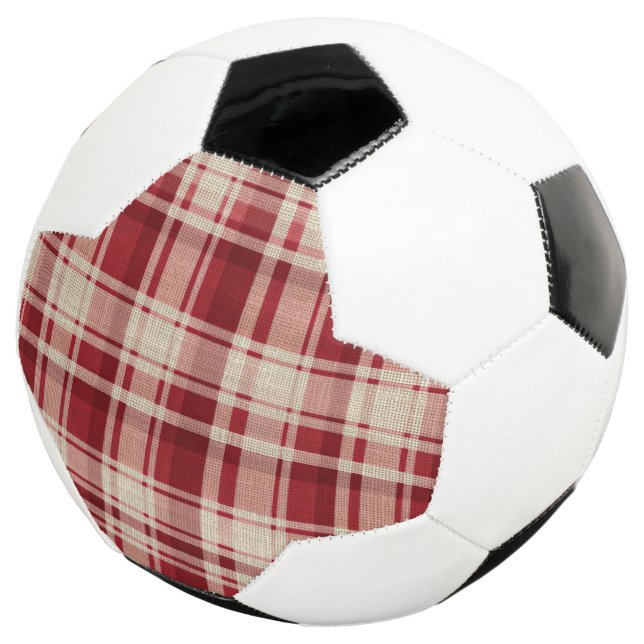 Karierte Streifen Fußball (Dreiviertel)