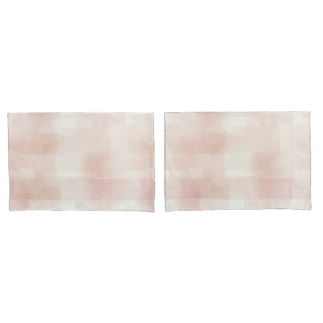 Karierte Streifen in Rosa Kissenbezug (Vorderseite-Set)