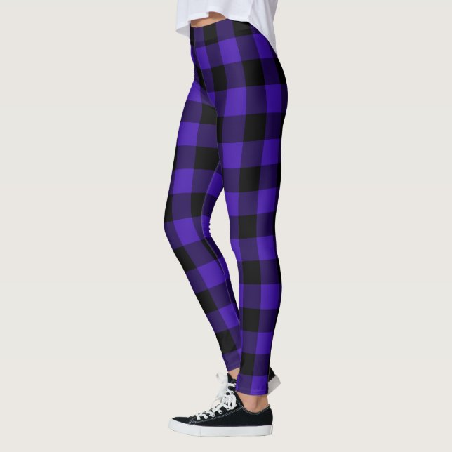 Karierte Tartan-Leggings Leggings (Links)