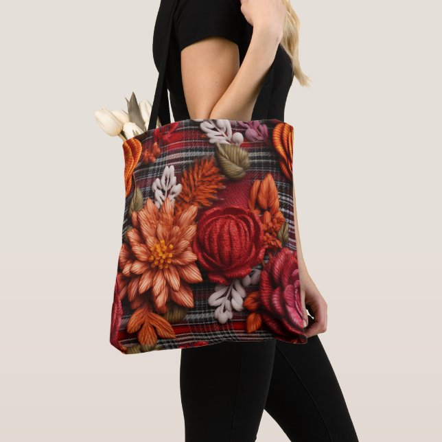 Karierte Tasche (Von Nahem)