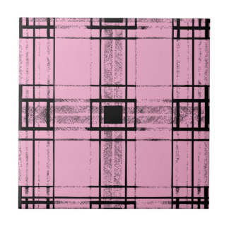 Karierter Designer Fliese