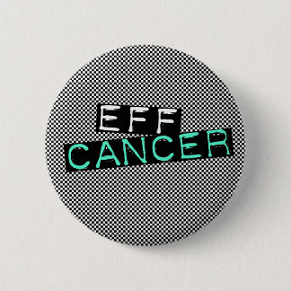 karierter EFF-Krebs Button