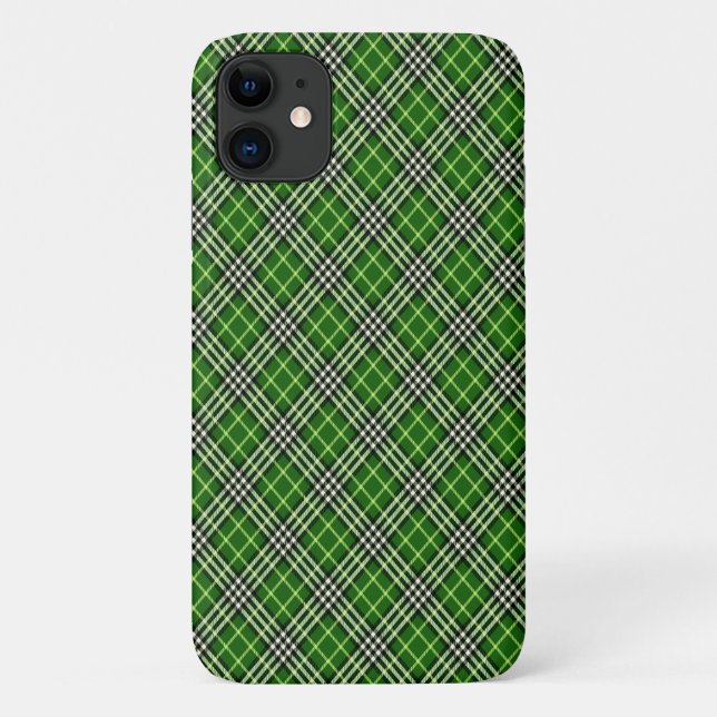 karierter Fall Case-Mate iPhone Hülle (Rückseite)