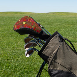 "Karierter Fall" Fahrercover Golf Headcover