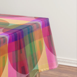 Karierter Glaube Tischdecke