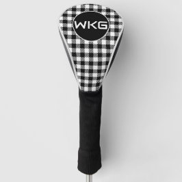 Karierter, individueller Golf Club Cover für Schwa Golf Headcover