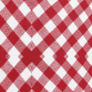 Karierter Karo Rot und Weiß Tapete