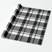 Karierter moderner Weißer Tartan