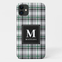 Karierter Monogramm-Tartan