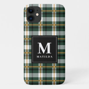 Karierter Monogramm-Tartan Case-Mate iPhone Hülle