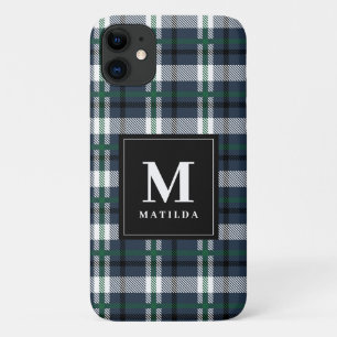 Karierter Monogramm-Tartan Case-Mate iPhone Hülle
