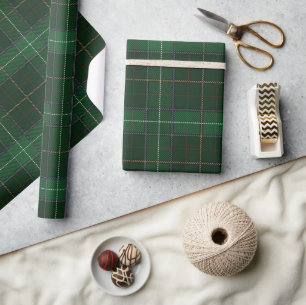 Karierter rustikaler Classic Tartan Geschenkpapier